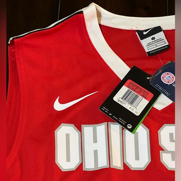 RARE 2015 NWT NIKE DRI-FIT ELITE OHIO STATE BUCKEYES JERSEY #1 MENS LARGE - Picture 5 of 10